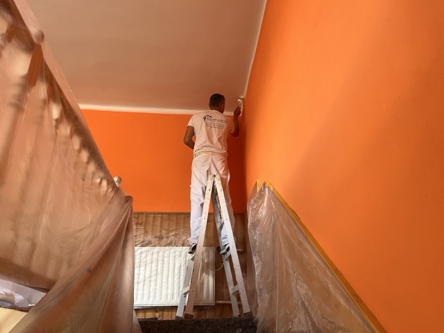 Teplé farby do interiéru (žltá, oranžová)
